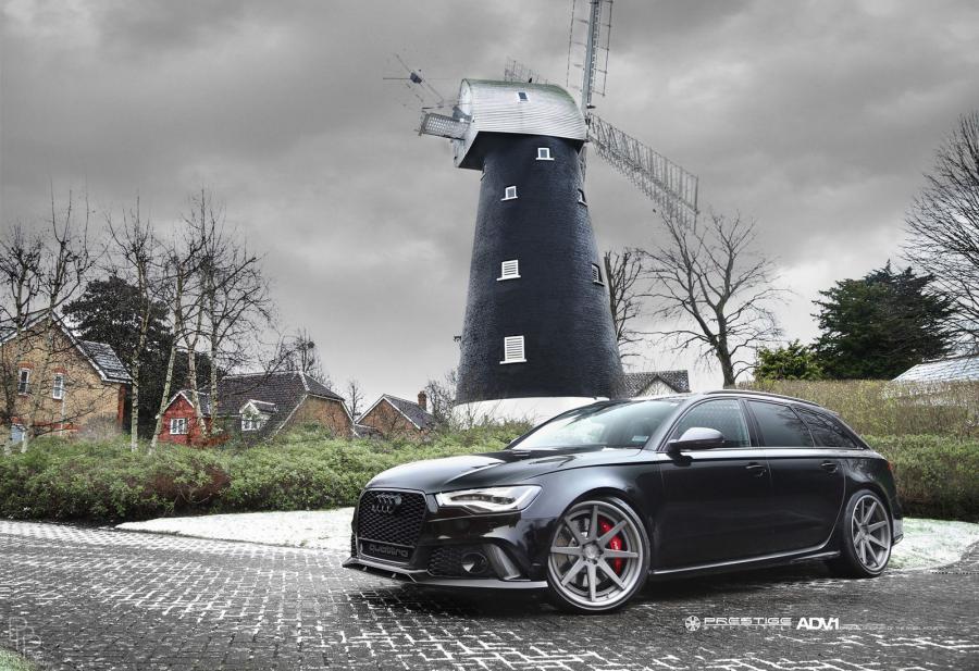  Audi RS6 Avant on ADV.1 Wheels (ADV08TRACK) 2015 года  (фото 6 из 19)